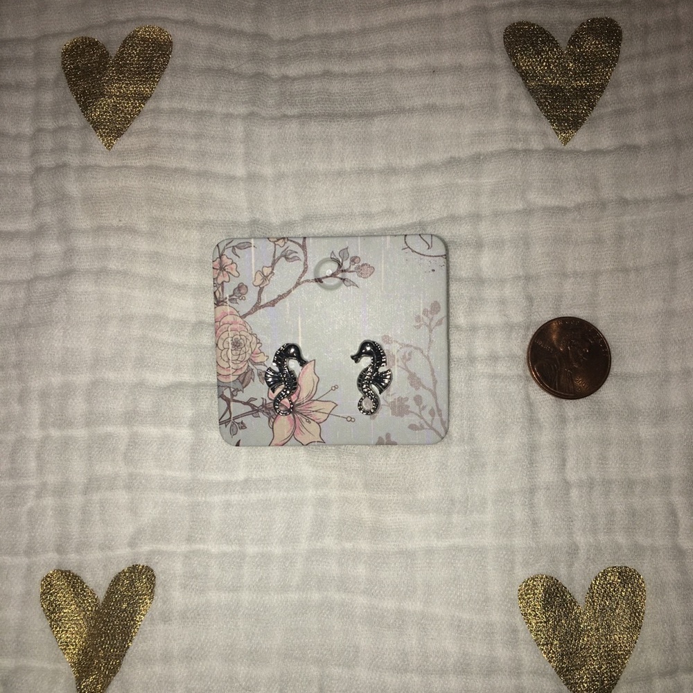3/$12 Seahorse Earrings